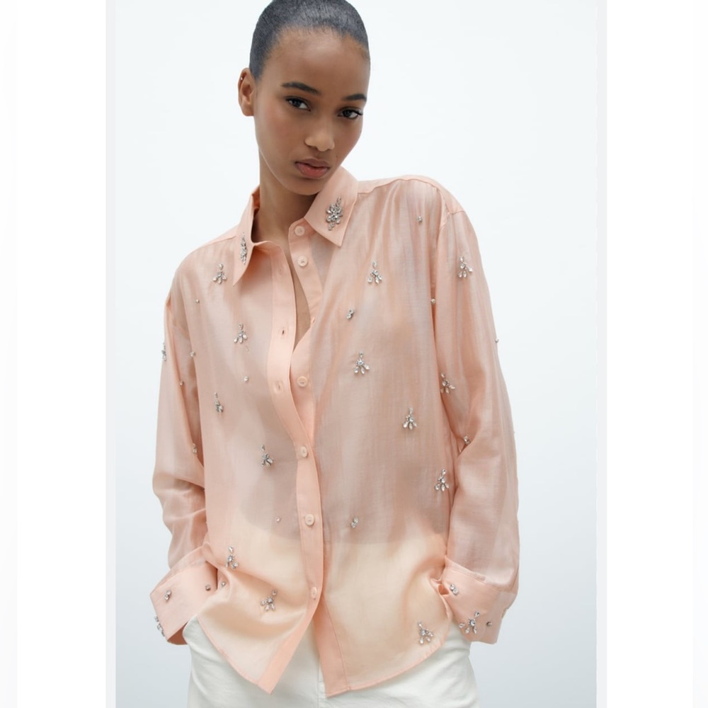 Zara jewel shirt